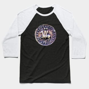 SEAL OF THE KNIGHTS TEMPLAR Baseball T-Shirt